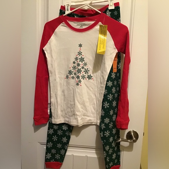 Nap Chat Youth Snowflake Pajama Set (2 Pair) - Picture 8 of 11